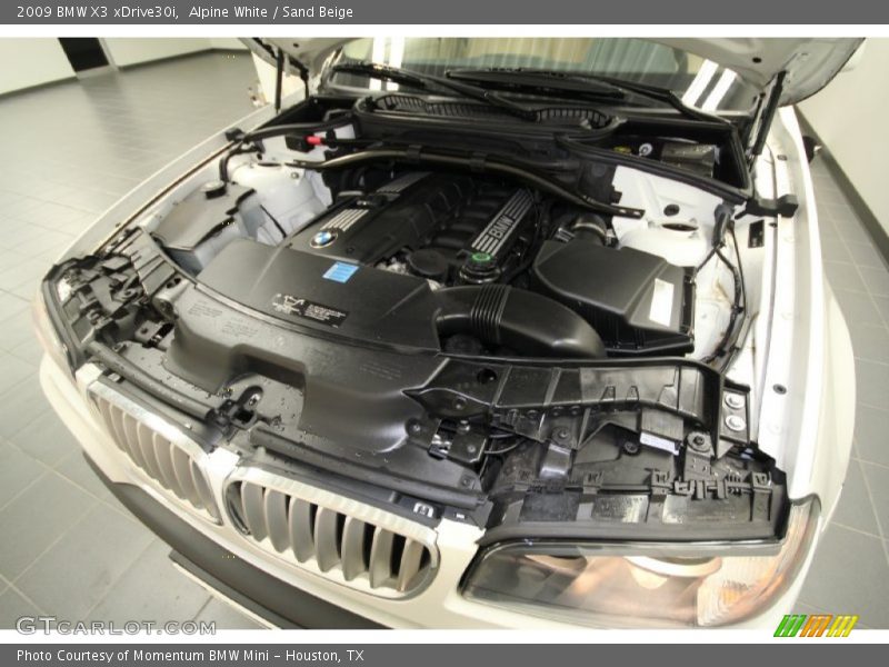 Alpine White / Sand Beige 2009 BMW X3 xDrive30i