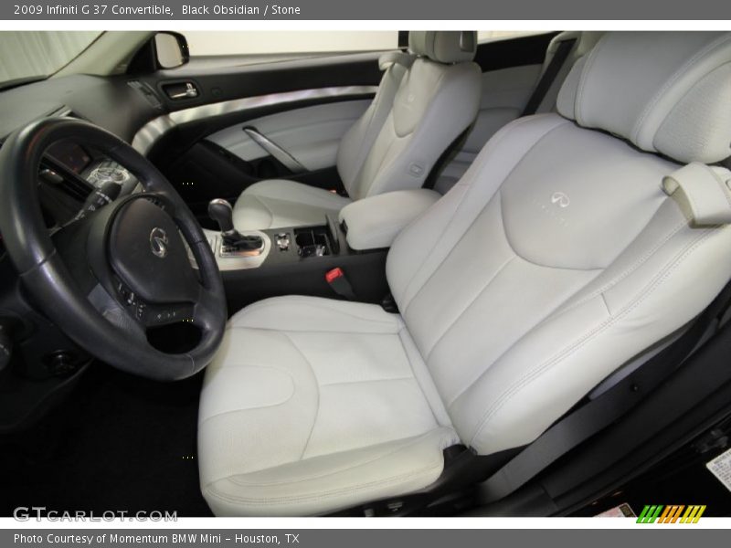 Black Obsidian / Stone 2009 Infiniti G 37 Convertible