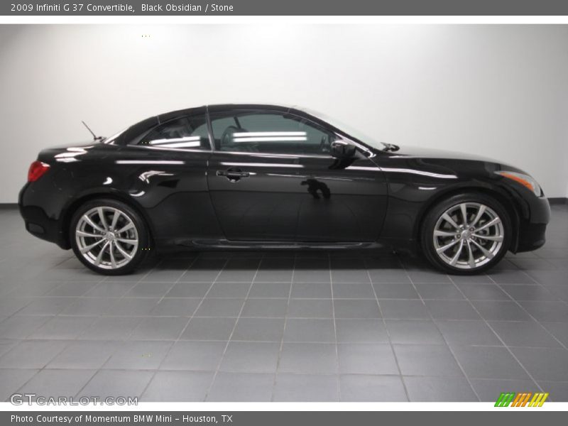Black Obsidian / Stone 2009 Infiniti G 37 Convertible