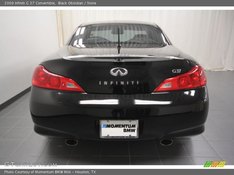 Black Obsidian / Stone 2009 Infiniti G 37 Convertible