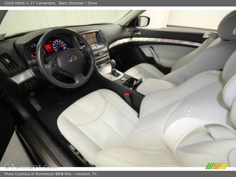 Black Obsidian / Stone 2009 Infiniti G 37 Convertible