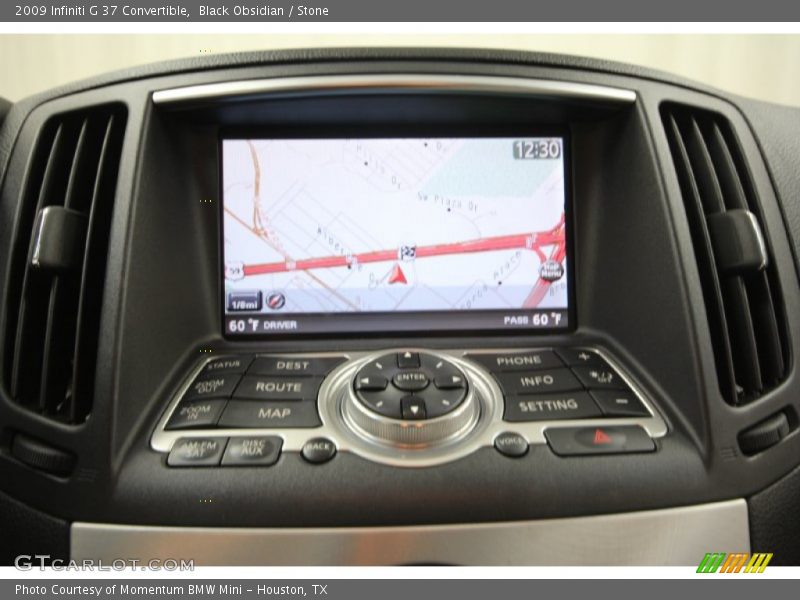 Black Obsidian / Stone 2009 Infiniti G 37 Convertible