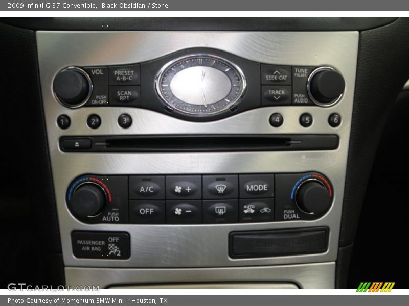 Black Obsidian / Stone 2009 Infiniti G 37 Convertible