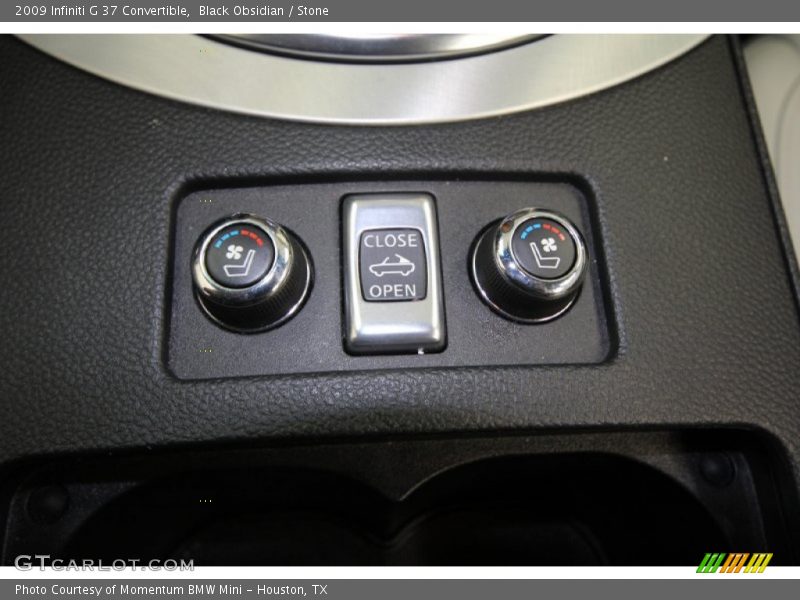 Black Obsidian / Stone 2009 Infiniti G 37 Convertible