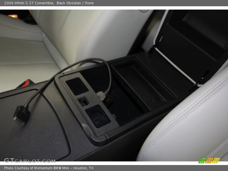Black Obsidian / Stone 2009 Infiniti G 37 Convertible