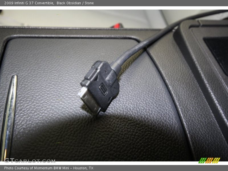Black Obsidian / Stone 2009 Infiniti G 37 Convertible