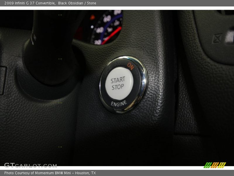 Black Obsidian / Stone 2009 Infiniti G 37 Convertible