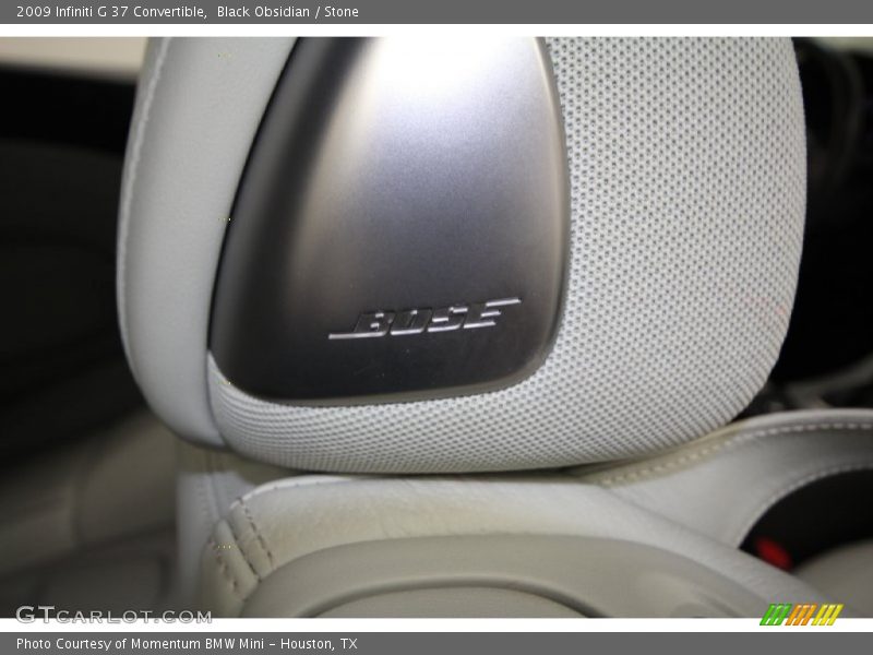 Black Obsidian / Stone 2009 Infiniti G 37 Convertible