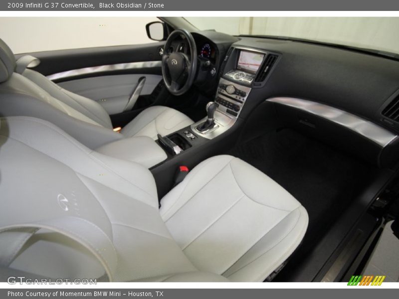 Black Obsidian / Stone 2009 Infiniti G 37 Convertible