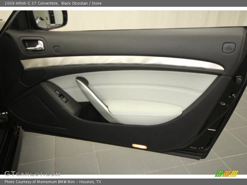 Black Obsidian / Stone 2009 Infiniti G 37 Convertible