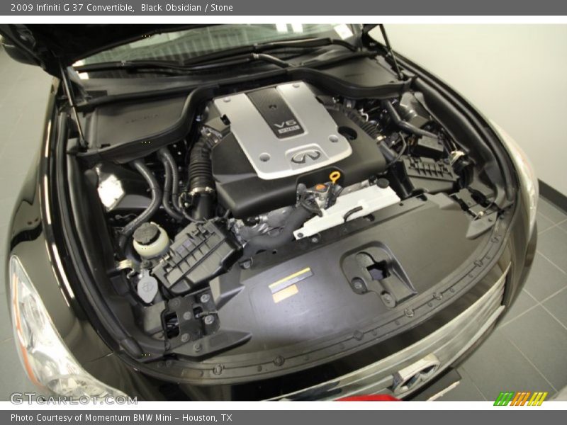 Black Obsidian / Stone 2009 Infiniti G 37 Convertible