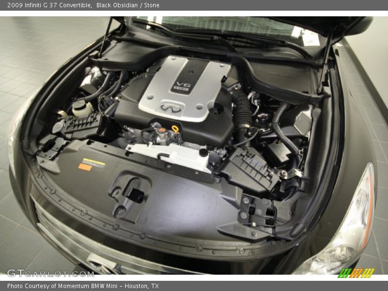 Black Obsidian / Stone 2009 Infiniti G 37 Convertible