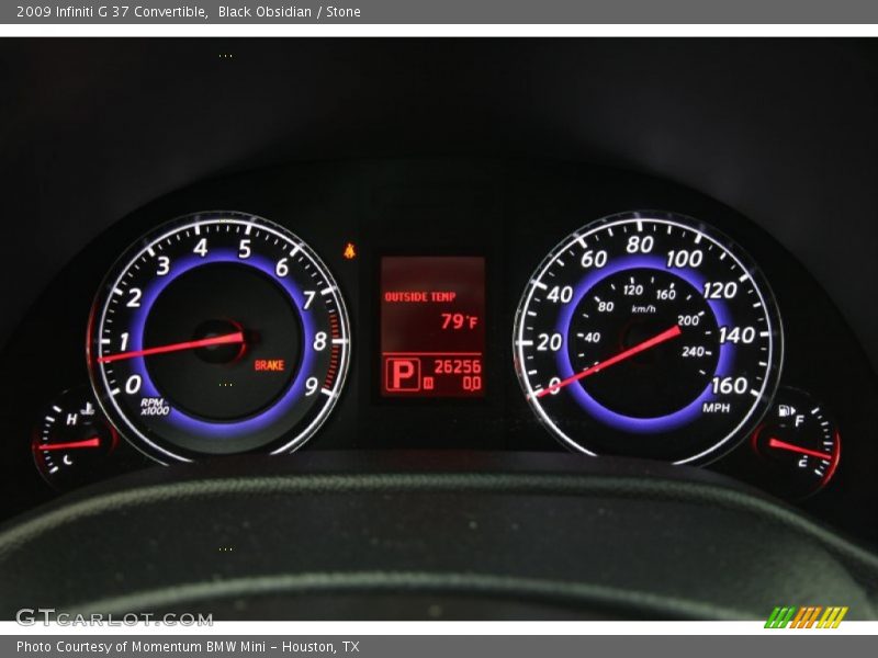 Black Obsidian / Stone 2009 Infiniti G 37 Convertible