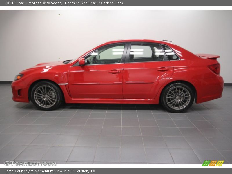  2011 Impreza WRX Sedan Lightning Red Pearl