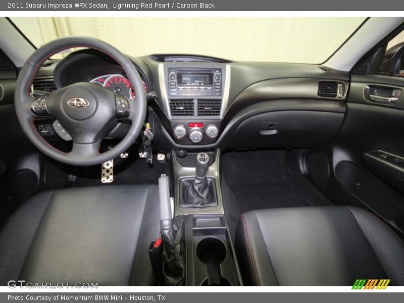 Dashboard of 2011 Impreza WRX Sedan