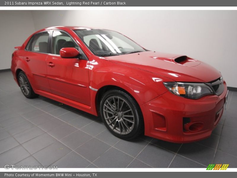  2011 Impreza WRX Sedan Lightning Red Pearl