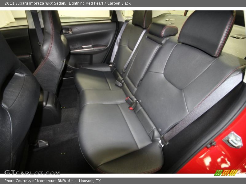  2011 Impreza WRX Sedan Carbon Black Interior