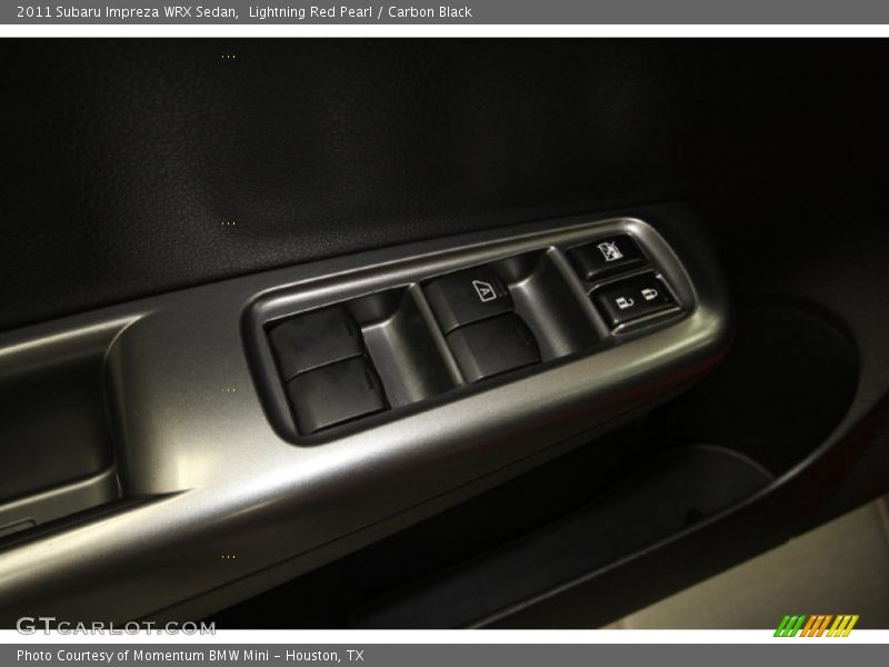 Lightning Red Pearl / Carbon Black 2011 Subaru Impreza WRX Sedan