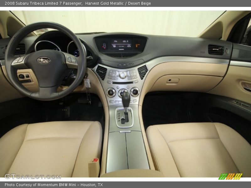 Harvest Gold Metallic / Desert Beige 2008 Subaru Tribeca Limited 7 Passenger