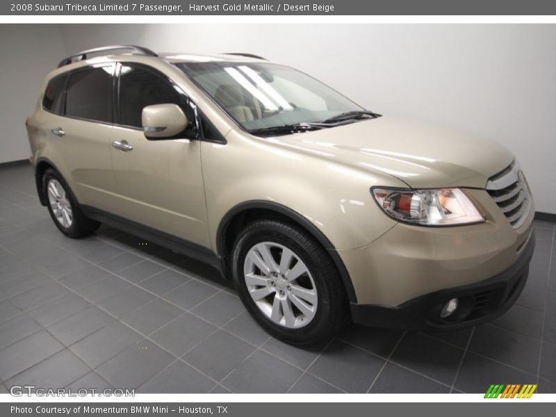 Harvest Gold Metallic / Desert Beige 2008 Subaru Tribeca Limited 7 Passenger