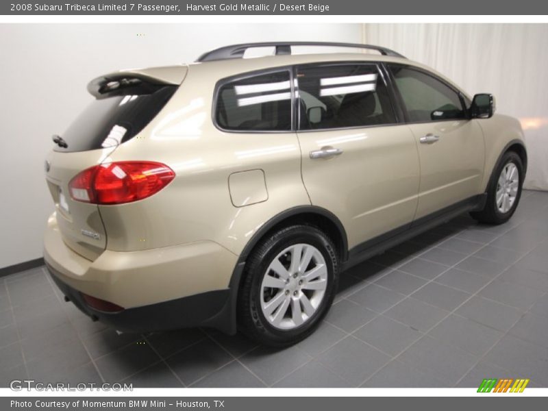 Harvest Gold Metallic / Desert Beige 2008 Subaru Tribeca Limited 7 Passenger