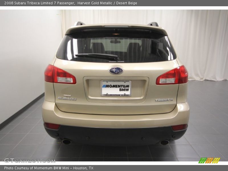Harvest Gold Metallic / Desert Beige 2008 Subaru Tribeca Limited 7 Passenger
