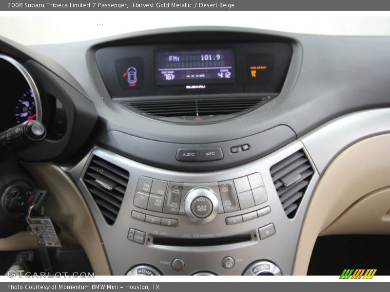 Harvest Gold Metallic / Desert Beige 2008 Subaru Tribeca Limited 7 Passenger