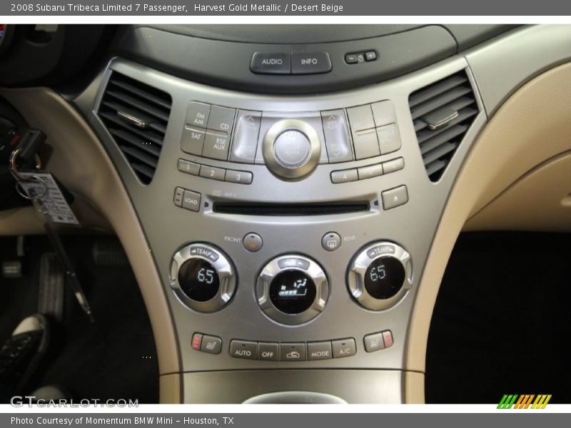 Harvest Gold Metallic / Desert Beige 2008 Subaru Tribeca Limited 7 Passenger