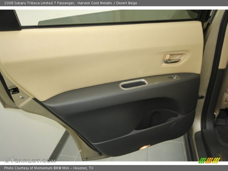 Harvest Gold Metallic / Desert Beige 2008 Subaru Tribeca Limited 7 Passenger
