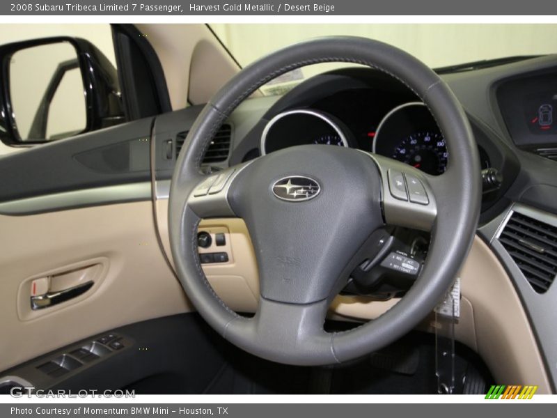 Harvest Gold Metallic / Desert Beige 2008 Subaru Tribeca Limited 7 Passenger
