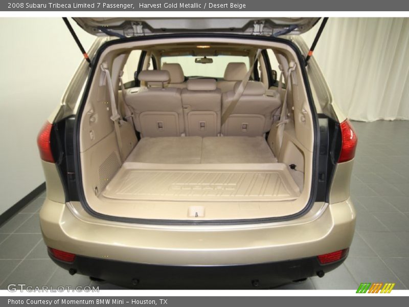 Harvest Gold Metallic / Desert Beige 2008 Subaru Tribeca Limited 7 Passenger