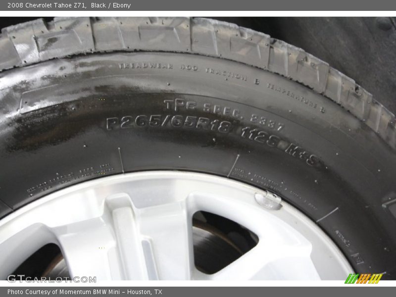 Black / Ebony 2008 Chevrolet Tahoe Z71