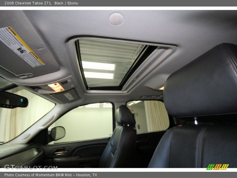 Black / Ebony 2008 Chevrolet Tahoe Z71