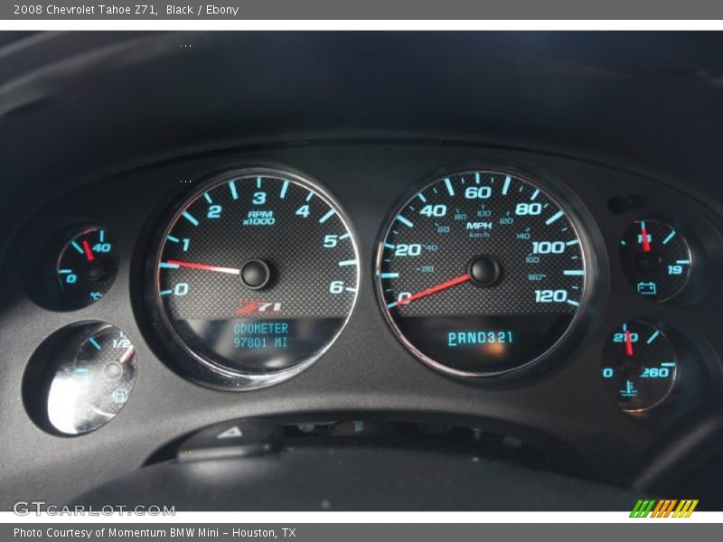 Black / Ebony 2008 Chevrolet Tahoe Z71