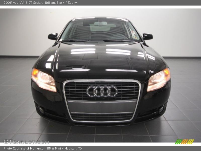 Brilliant Black / Ebony 2006 Audi A4 2.0T Sedan