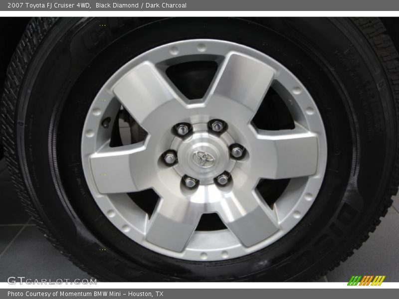 Black Diamond / Dark Charcoal 2007 Toyota FJ Cruiser 4WD