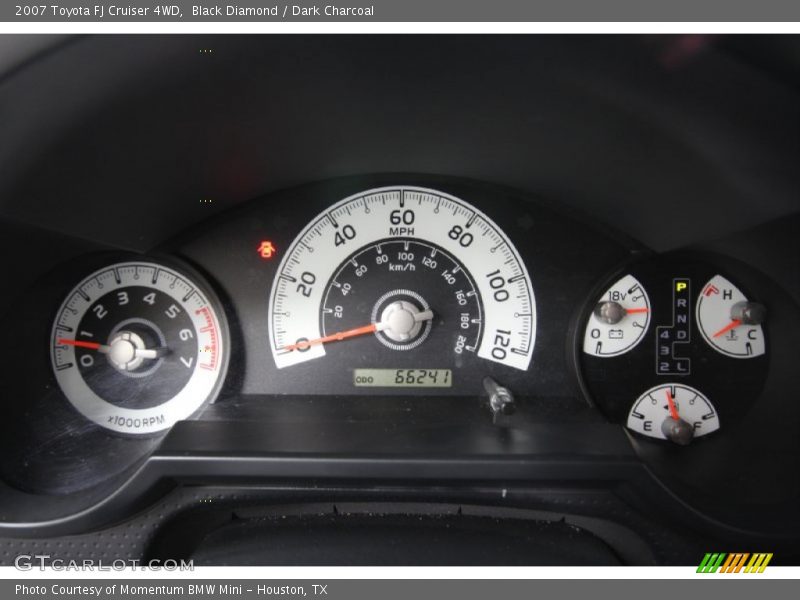 Black Diamond / Dark Charcoal 2007 Toyota FJ Cruiser 4WD