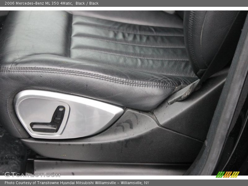 Black / Black 2006 Mercedes-Benz ML 350 4Matic
