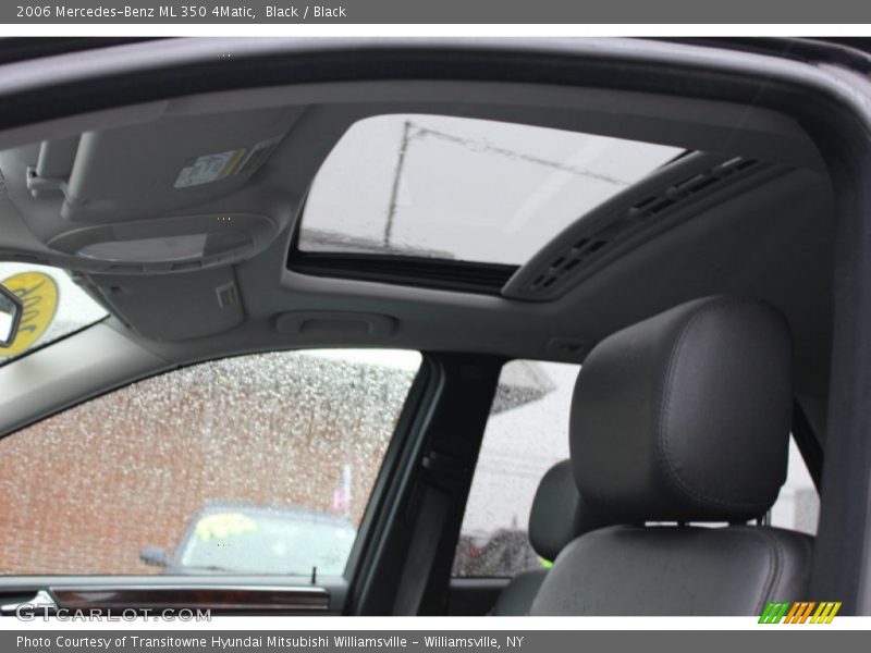 Black / Black 2006 Mercedes-Benz ML 350 4Matic