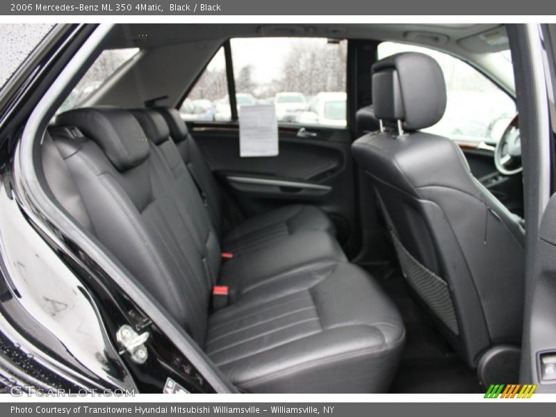 Black / Black 2006 Mercedes-Benz ML 350 4Matic