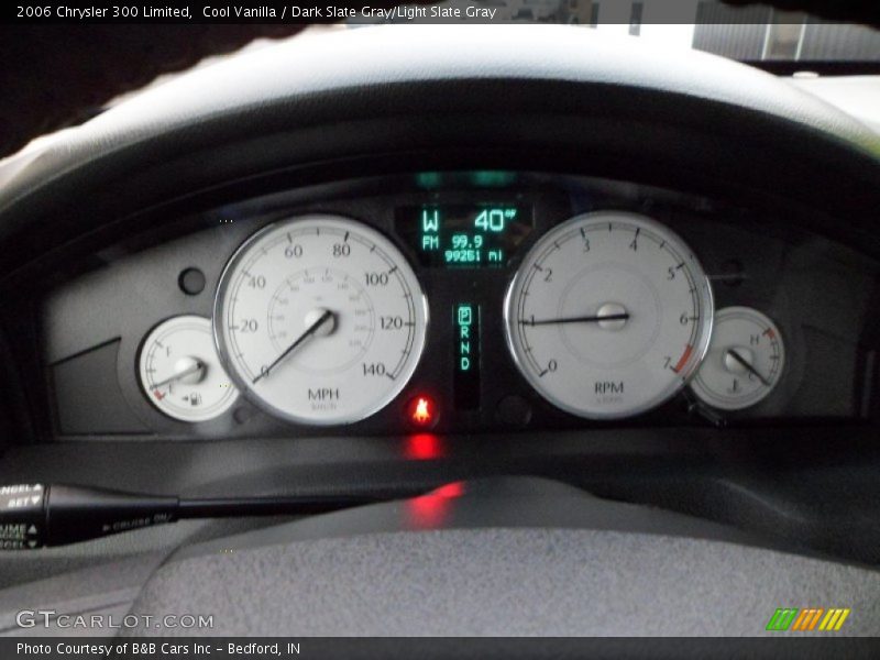 Cool Vanilla / Dark Slate Gray/Light Slate Gray 2006 Chrysler 300 Limited