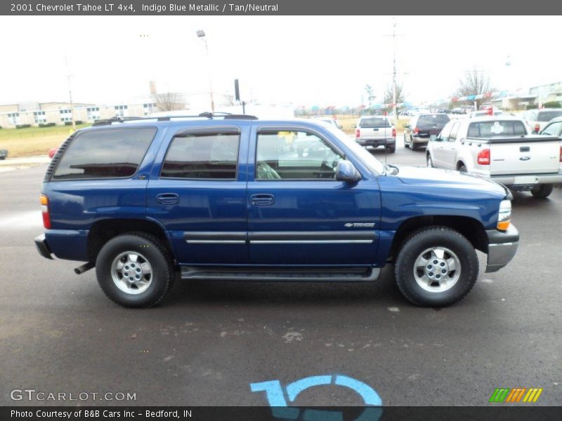 Indigo Blue Metallic / Tan/Neutral 2001 Chevrolet Tahoe LT 4x4