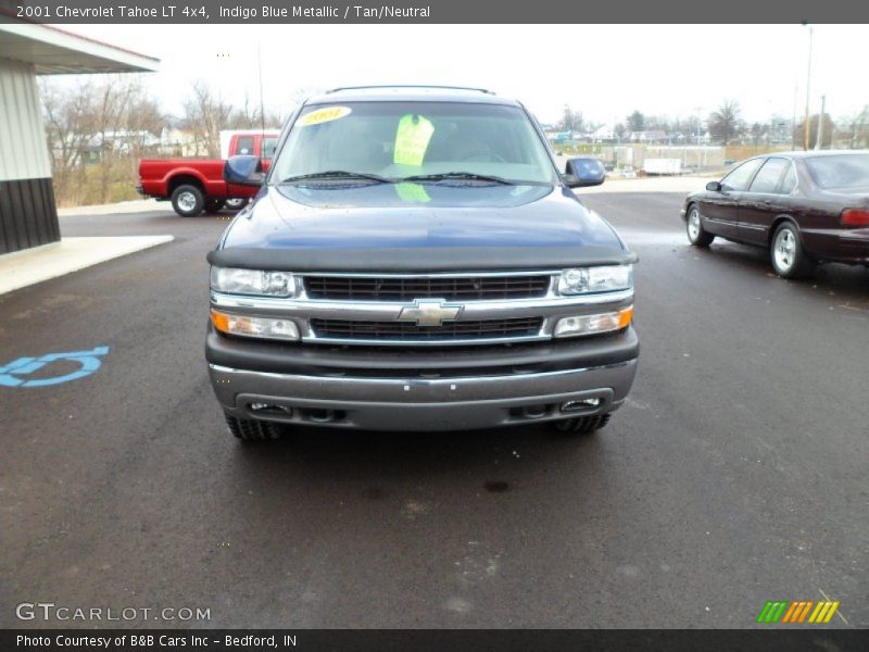 Indigo Blue Metallic / Tan/Neutral 2001 Chevrolet Tahoe LT 4x4