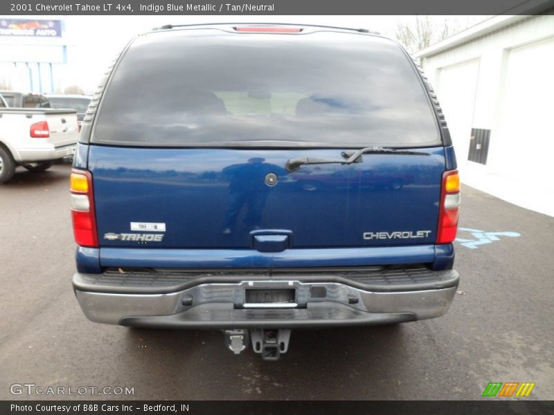 Indigo Blue Metallic / Tan/Neutral 2001 Chevrolet Tahoe LT 4x4