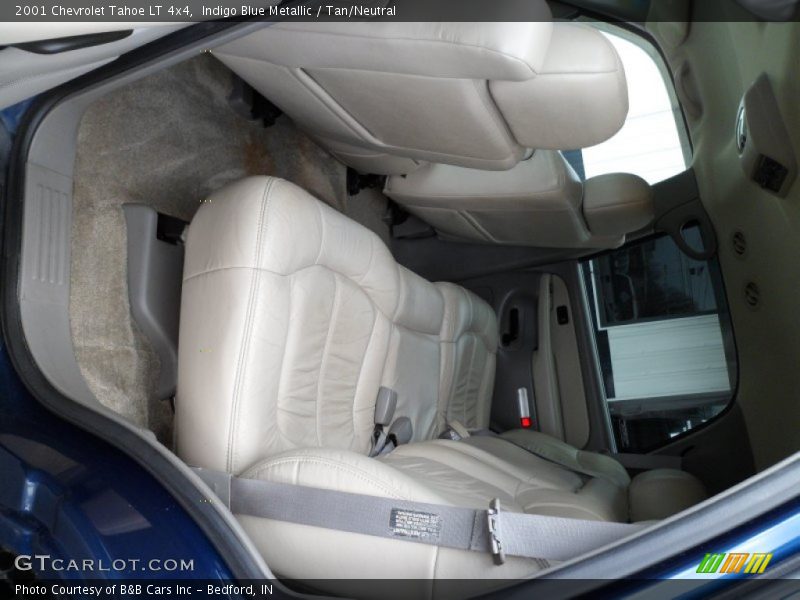 Indigo Blue Metallic / Tan/Neutral 2001 Chevrolet Tahoe LT 4x4