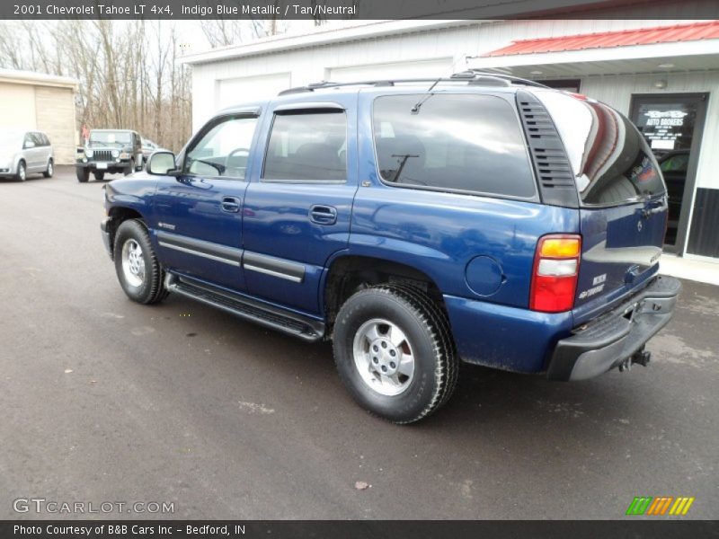Indigo Blue Metallic / Tan/Neutral 2001 Chevrolet Tahoe LT 4x4