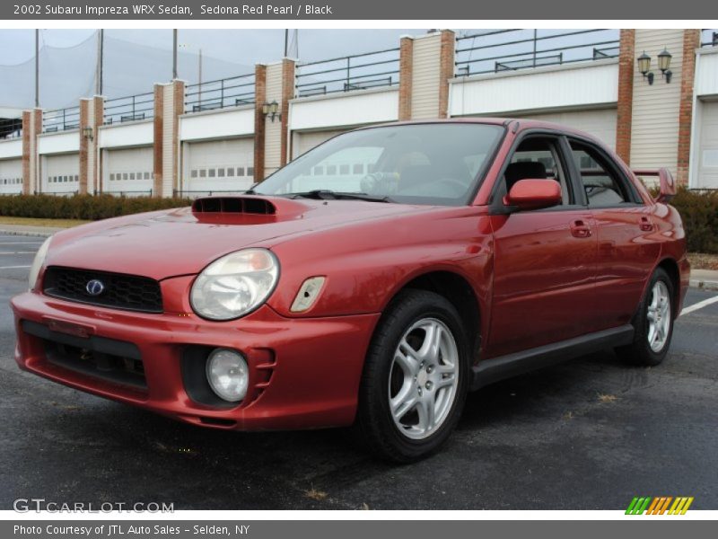 Front 3/4 View of 2002 Impreza WRX Sedan