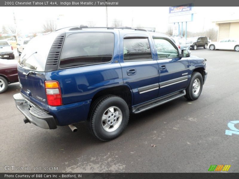 Indigo Blue Metallic / Tan/Neutral 2001 Chevrolet Tahoe LT 4x4