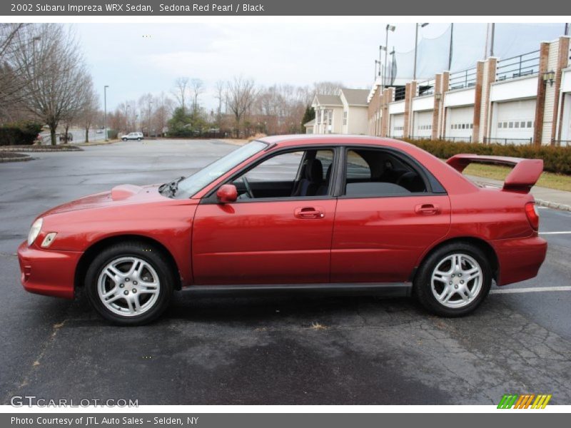  2002 Impreza WRX Sedan Sedona Red Pearl
