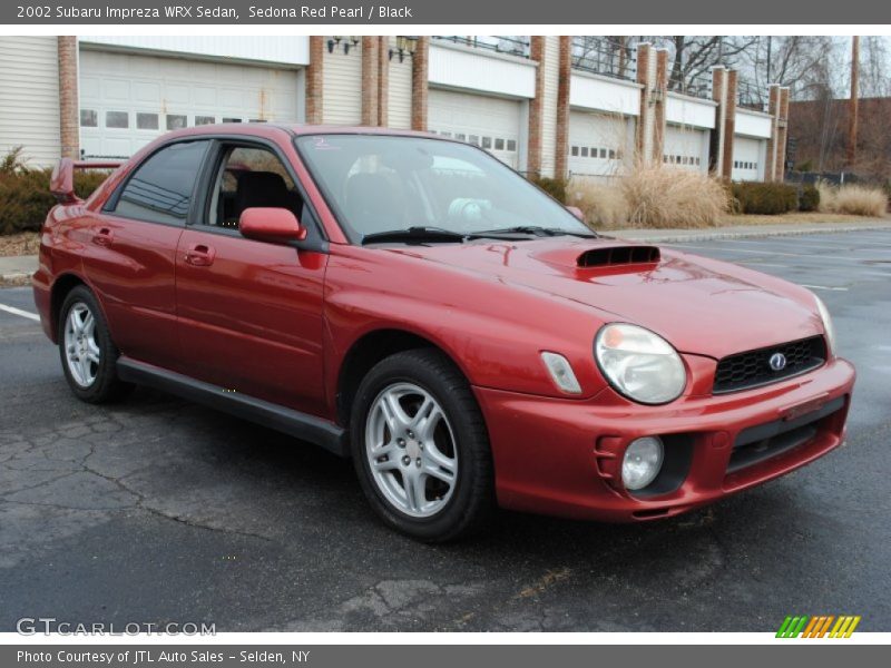 Front 3/4 View of 2002 Impreza WRX Sedan